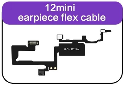 Flat I2C Tag-on Flex per riparazione TrueTone Face ID Apple iPhone 12 Mini